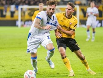 Dresden holt bei Spektakel Last-Minute-Punkt