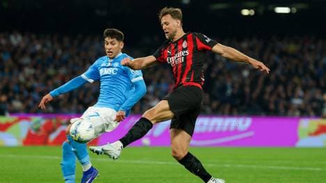 Glücklos in Neapel: Niclas Füllkrug (r.)