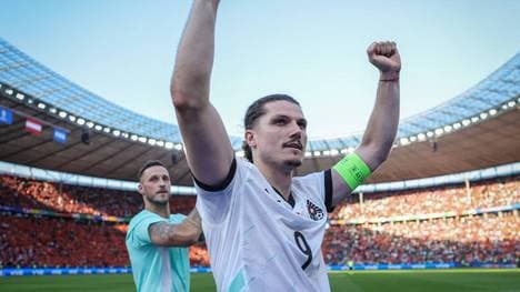 Marcel Sabitzer erzielte den Siegtreffer gegen die Niederlande (3:2)