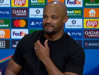 Hier spricht Kompany drei Minuten Klartext zum Schiri