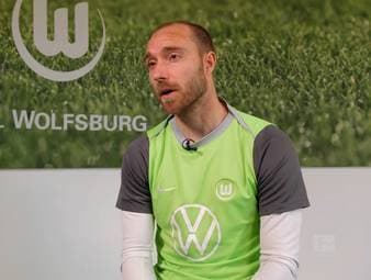 Der VfL Wolfsburg steckt wenige Spieltage vor dem Saisonende mitten im Abstiegskampf. Christian Eriksen war in seiner Karriere bislang bei einigen Topvereinen. Eine Situation wie bei den Wölfen ist neu für den dänischen Star.