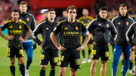 Enttäuschung bei Kapitän Francho Serrano