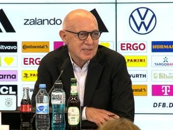 Jetzt ist es offiziell: DFB-Präsident Bernd Neuendorf bestätigt Jürgen Klopp als neuen Bundestrainer.