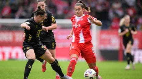 Lena Oberdorf vor ihrer Verletzung am 19. Oktober