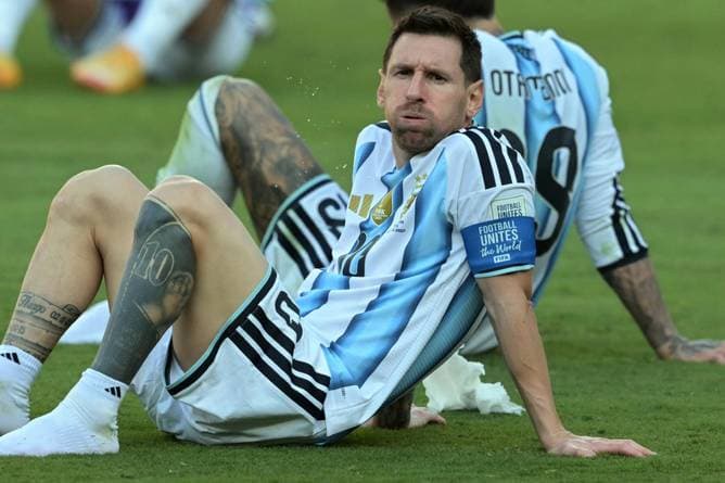 Messi statt auf Fan-Feier im Urlaub