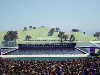 Am 18. und 19. Oktober steigt im Münchner Olympiapark erstmals das "Loop One Festival" zum Start in die neue Biathlon-Saison. Auch rund um die Strecke soll für die Fans dabei einiges geboten sein.