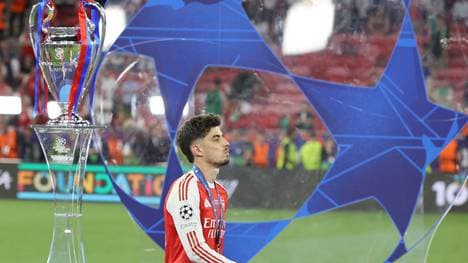 Kai Havertz verlor mit dem FC Arsenal das Champions-League-Finale