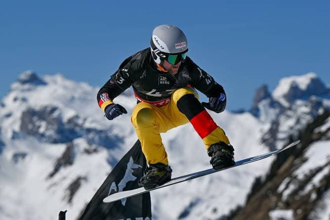 Deutsche Snowboardcrosser mit zwei Top-Platzierungen