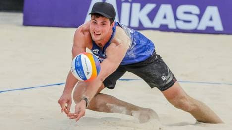 Sven Winter bei der Beach Pro Tour in China