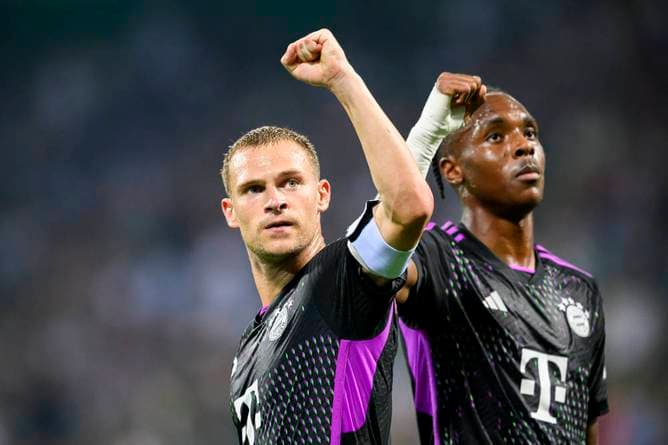 Tel verneigt sich vor Kimmich