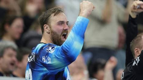 Andreas Wolff jubelt