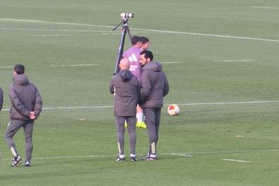 Die ersten Trainingsbilder vom neuen Real-Coach