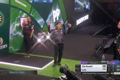 Darts-Ikone lässt den Ally Pally beben