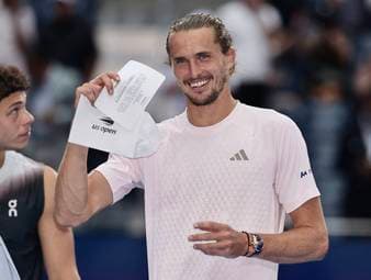 Plötzlich telefonieren Zverev und Thomalla live im TV