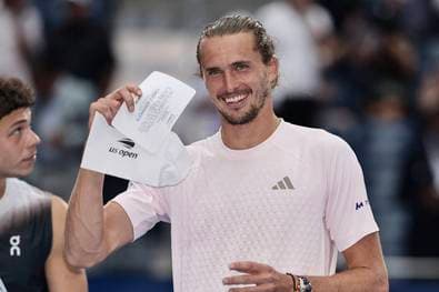 Plötzlich telefonieren Zverev und Thomalla live im TV