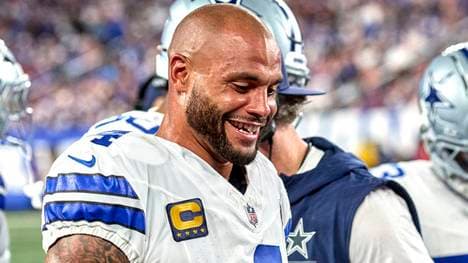 Dak Prescott zog mit Dallas-Legende Tony Romo gleich