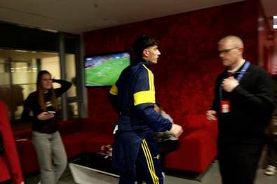 Havertz musste aus Bayer-Kabine geholt werden