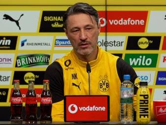 Deutet Kovac hier eine Überraschung an?