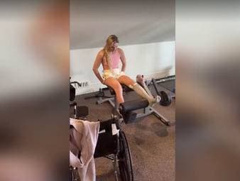 Unglaublich! Vonn trainiert schon wieder