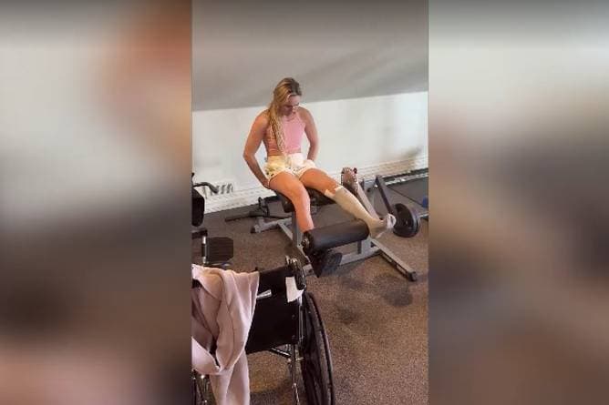 Unglaublich! Vonn trainiert schon wieder