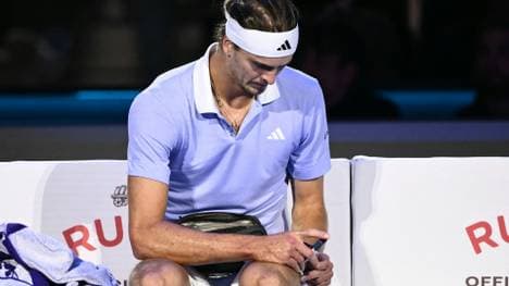 Alexander Zverev spritzt sich Insulin