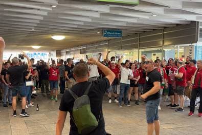 Es wird laut! Ungarn-Fans machen Stuttgart unsicher