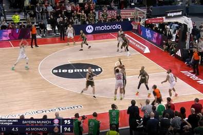 Was für eine Aktion! Spätes Bayern-Drama in EuroLeague