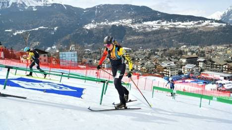 Tatjana Paller beim Weltcup in Bormio 2025