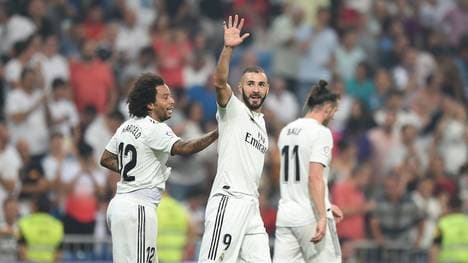 Karim Benzema gelang ein Doppelpack gegen Leganes