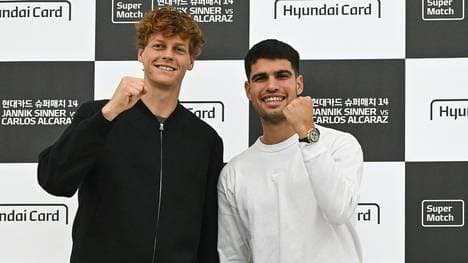 Sinner und Alcaraz verstehen sich gut