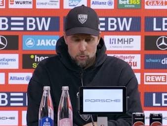VFB-Trainer Sebastian Hoeneß nahm für die Partie gegen Mainz 05 gleich zehn Wechsel in der Startelf vor. Nach dem Spiel erklärt er diese Entscheidung und geht auch darauf ein, ob die Mannschaft davon überrascht war. 