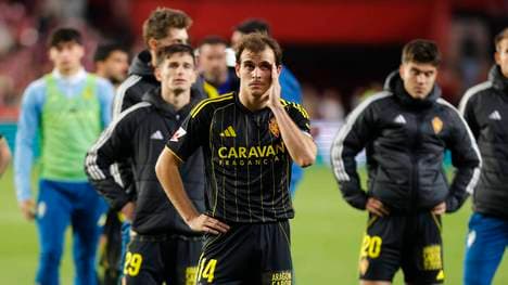 Real Saragossa ist in der zweiten spanischen Liga bereits abgeschlagen