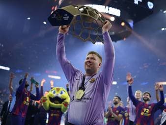 Perfekter Abschluss für Handball-Star