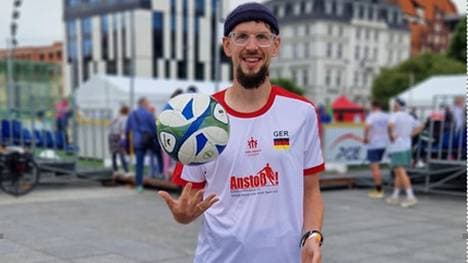 Johan Graßhoff ist Bundestrainer der Obdachlosen-Nationalmannschaft