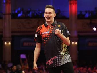 Pietreczko sorgt für deutsches Darts-Novum