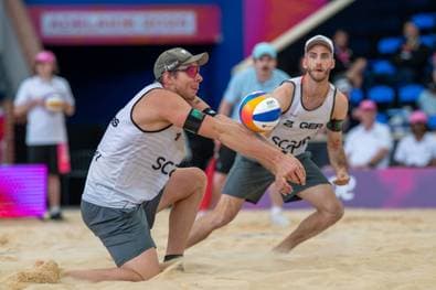 Beach-Duo greift nach WM-Medaille