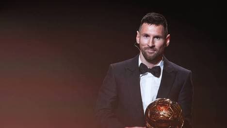 Lionel Messi gewann den Ballon d'Or achtmal