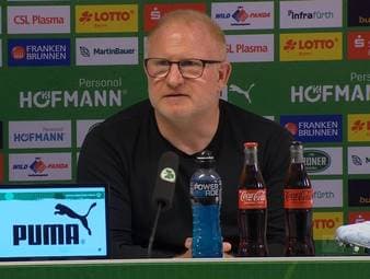 Fürth-Trainer Heiko Vogel hat Mitleid mit Fortuna Düsseldorf. Dies stellt der Übungsleiter nach dem Abstiegsduell unmissverständlich klar. 
