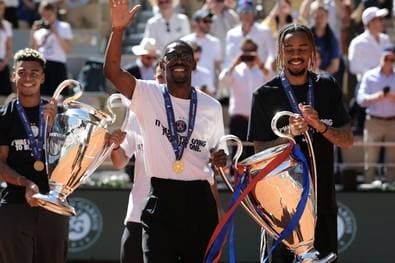 PSG-Profis bei French Open gefeiert