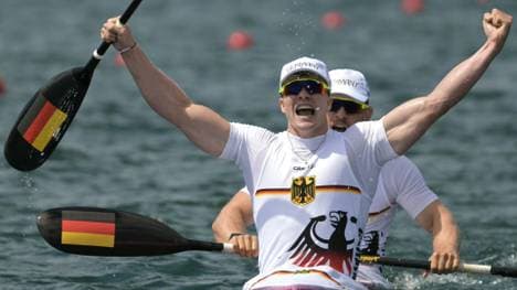 Jacob Schopf und Max Lemke jubeln auch bei der EM 