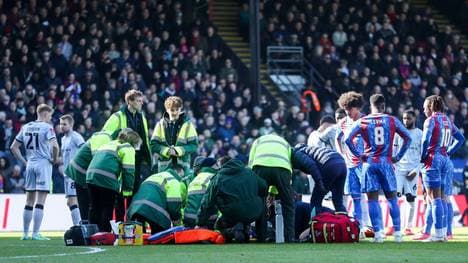 Jean-Philippe Mateta musste im FA Cup ausgewechselt werden
