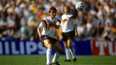 Kampfstarker Dirigent: Matthias Herget bei der EM 1988