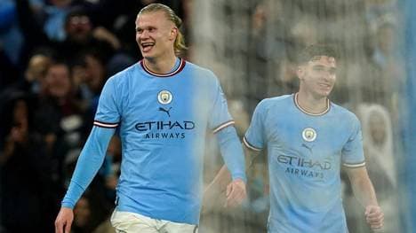 Nicht nur Erling Haaland, sondern auch Julián Álvarez glänzt bei Manchester City als Torjäger
