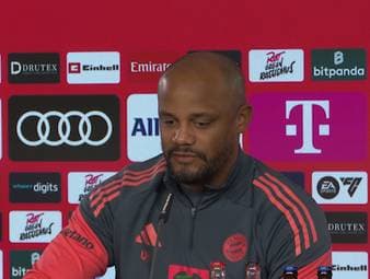 Ein Reporter merkt an, dass der FC Bayern international weniger wahrgenommen wird als Klubs wie Real Madrid. Trainer Vincent Kompany reagiert auf diese Aussage und stellt klar, wie er die Situation einschätzt.