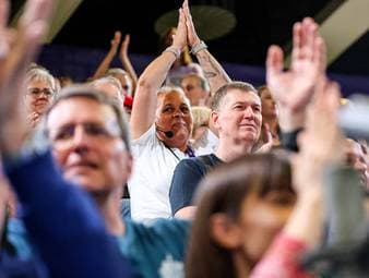 Athletin startet zu spät - Und bekommt den meisten Applaus.