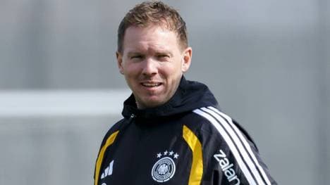 Bundestrainer Julian Nagelsmann in Herzogenaurach