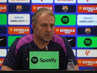 Hansi Flick will seinen Vertrag beim FC Barcelona um ein weiteres Jahr bis 2028 verlängern. Das hat der ehemalige Bundestrainer am Dienstag klargestellt - und sich zwei große Ziele gesetzt