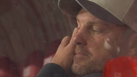 Lukas Kwasniok war nach dem späten Ausgleich bedient - Tränen flossen aber nicht