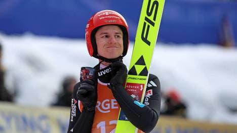 Karl Geiger war bester Deutscher, hatte im zweiten Durchgang allerdings Windpech