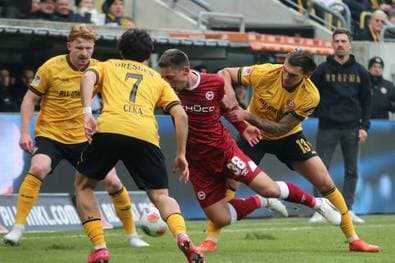 Dresden verpasst Sieg im Kellerduell